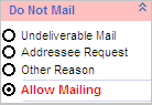 Do Not Mail